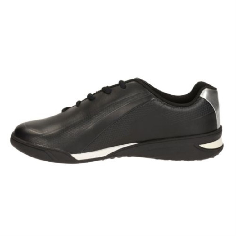 Premio Ejecutar Jnr F Fit Cuero Negro Clarks