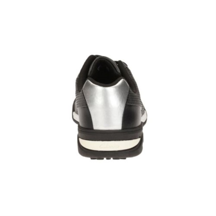 Premio Ejecutar Jnr F Fit Cuero Negro Clarks