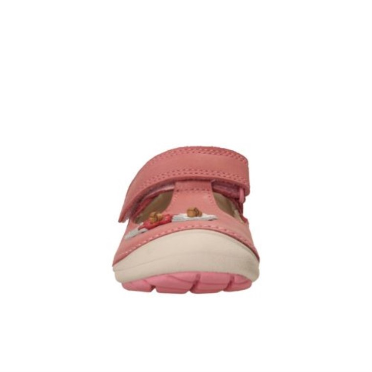 Bebé Rosa Clarks Florecer Suavemente Fst F Ajuste