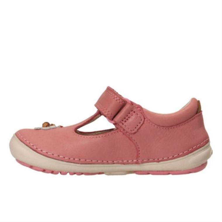 Bebé Rosa Clarks Florecer Suavemente Fst F Ajuste