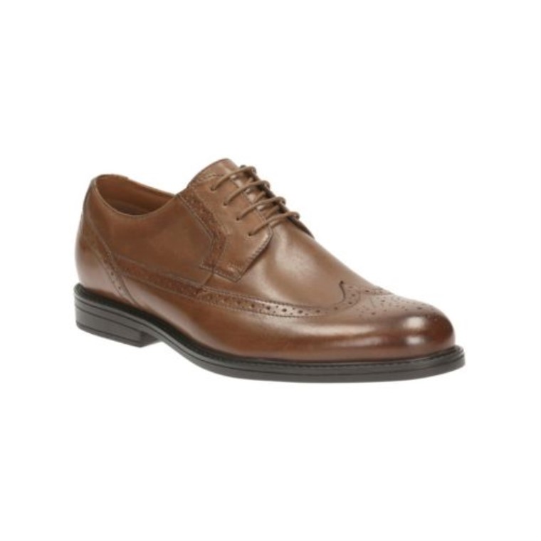 Beckfield Límite Bronceado Cuero Clarks