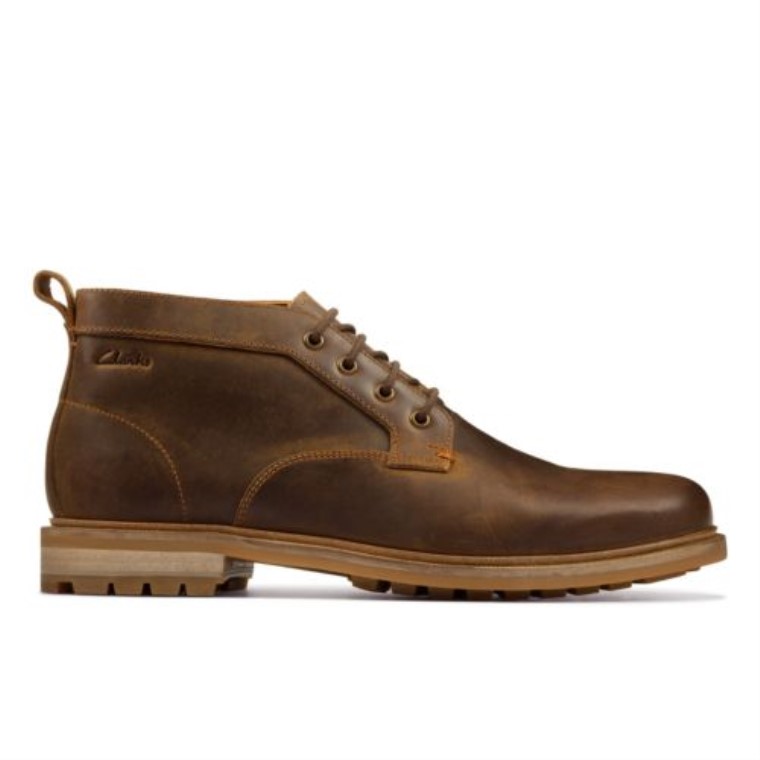Cuero De Cera De Abejas Clarks Foxwell Mid