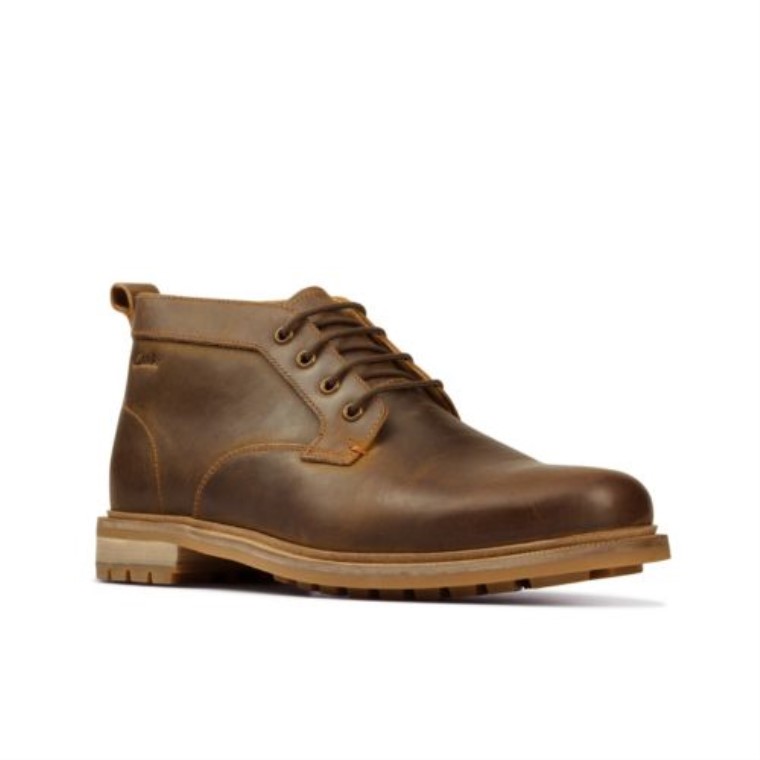 Cuero De Cera De Abejas Clarks Foxwell Mid