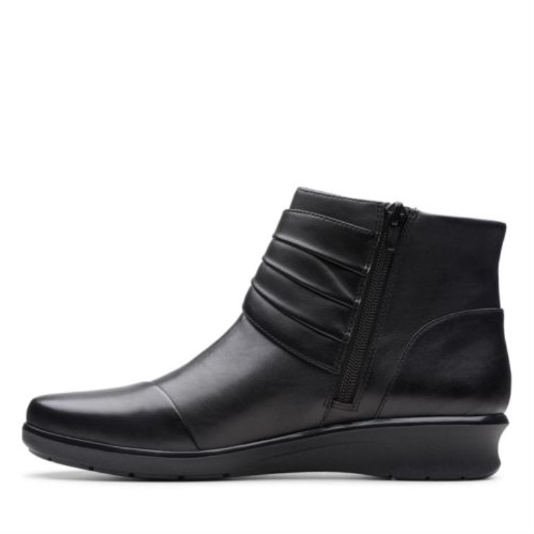 Black Clarks Espera Girar