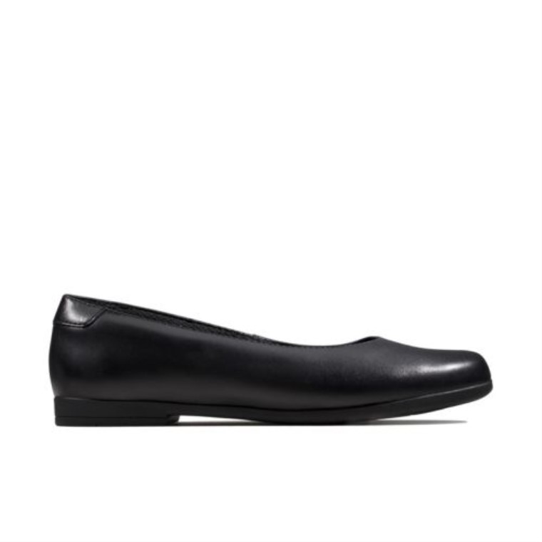 Negro Clarks Scala Glide Jnr G Ajuste