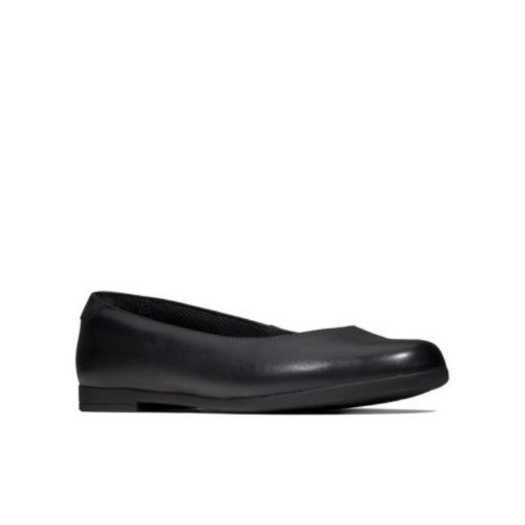 Negro Clarks Scala Glide Jnr G Ajuste