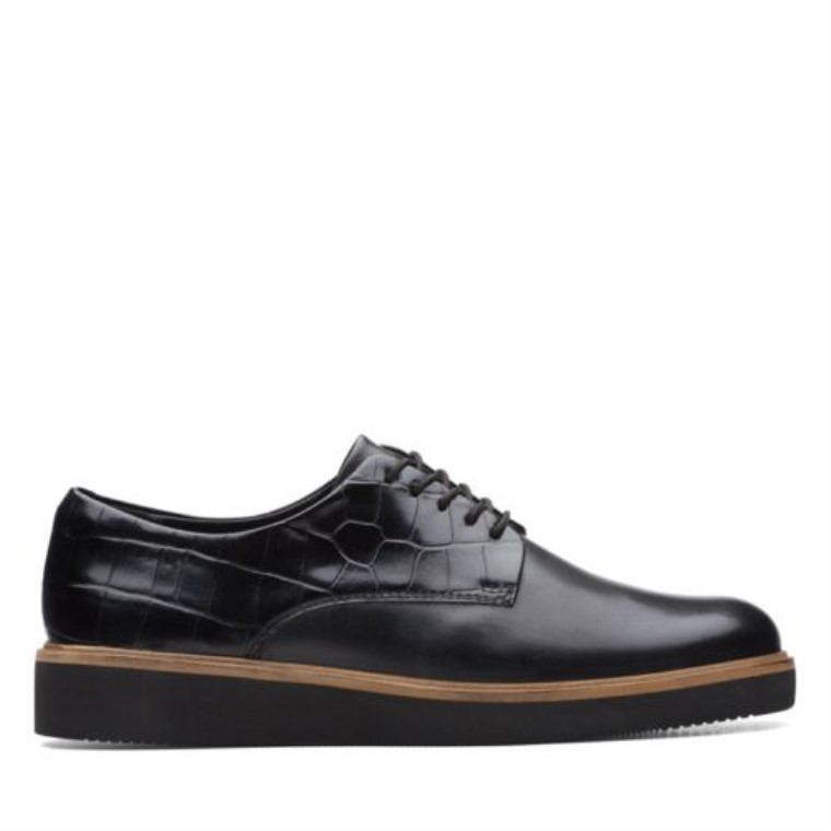 Negro Combi Clarks Glickly Derby