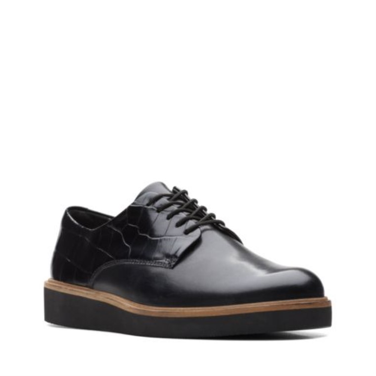 Negro Combi Clarks Glickly Derby