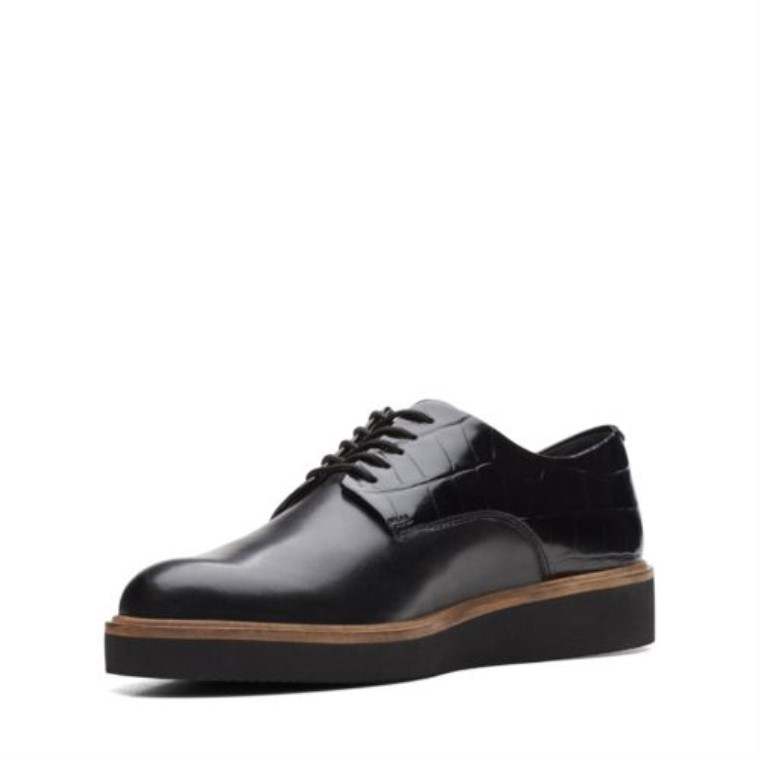 Negro Combi Clarks Glickly Derby