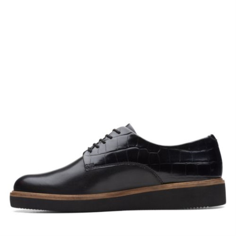 Negro Combi Clarks Glickly Derby