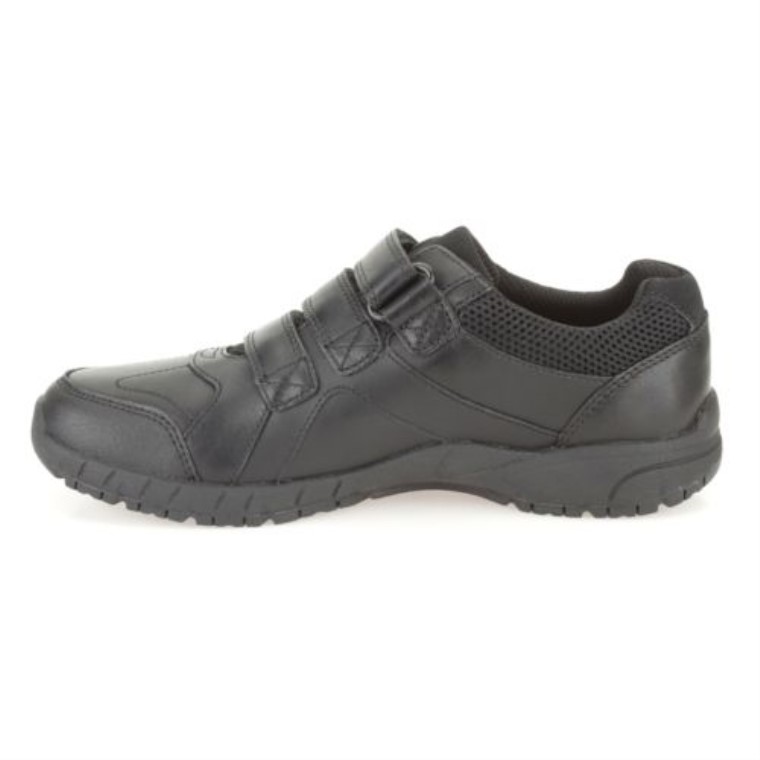 Cuero Negro Air Learn Jnr G Fit Clarks