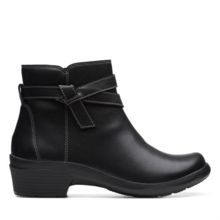 Cuero Negro Angie Especias Clarks