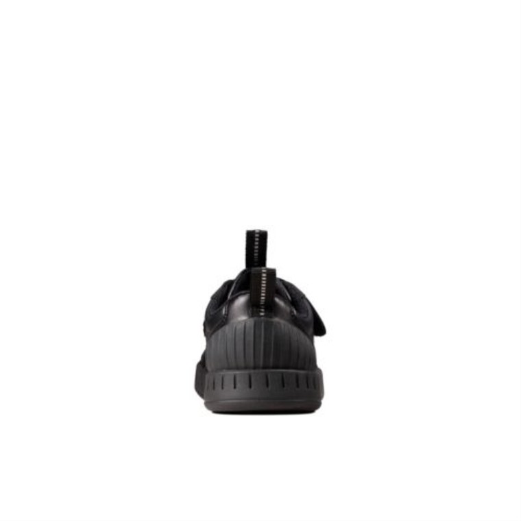 Cuero Negro Apollo Step Inf G Fit Clarks