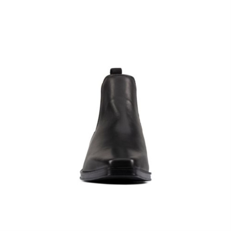 Top Clarks Alcina De Cuero Negro