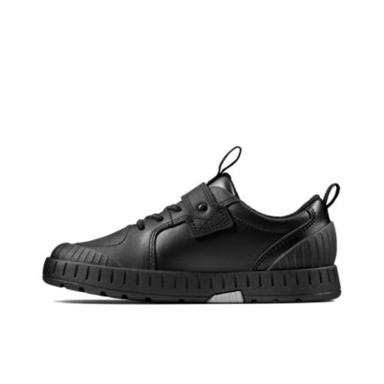 Cuero Negro Clarks Apollo Step Inf F Fit