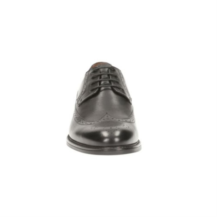 Límite De Cuero Negro Clarks Beckfield