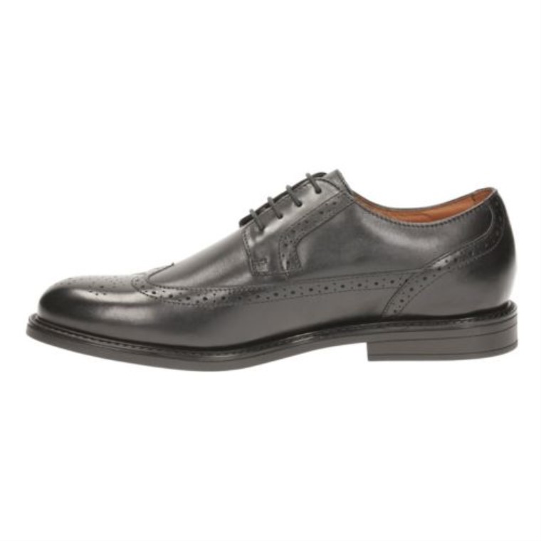 Límite De Cuero Negro Clarks Beckfield