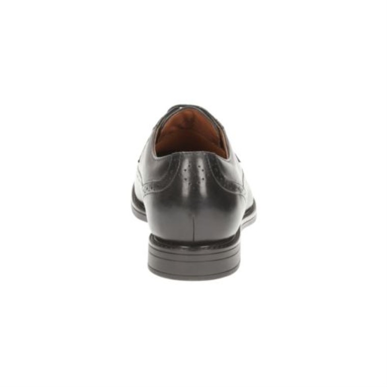Límite De Cuero Negro Clarks Beckfield