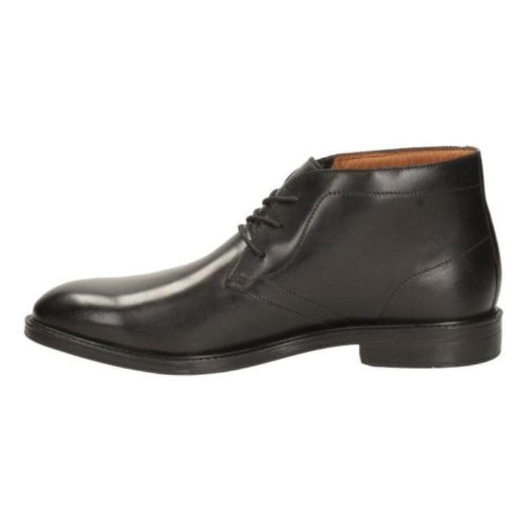 Cuero Negro Clarks Chilver Hola Gtx