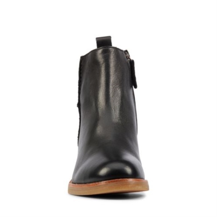 Perchero De Colonia Clarks De Cuero Negro