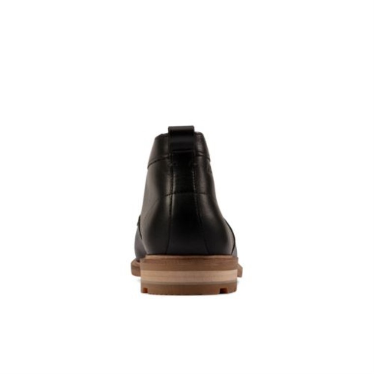 Cuero Negro Clarks Foxwell Mid