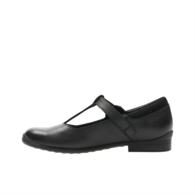 Cuero Negro Clarks Jamie Sky Inf G Fit