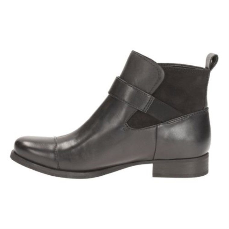 Cuero Negro Clarks Ladbroke Magia
