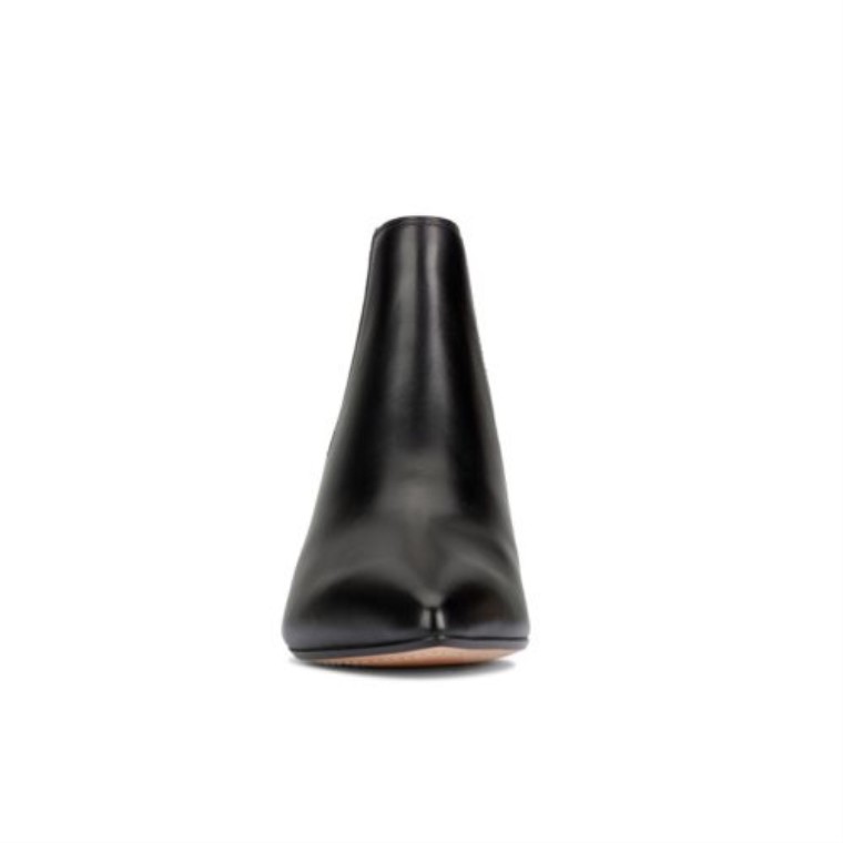 Bota Clarks Laina 55 De Piel Negra2