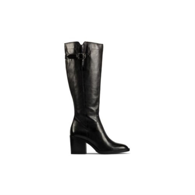 Cuero Negro Clarks Mascarpone2 Up