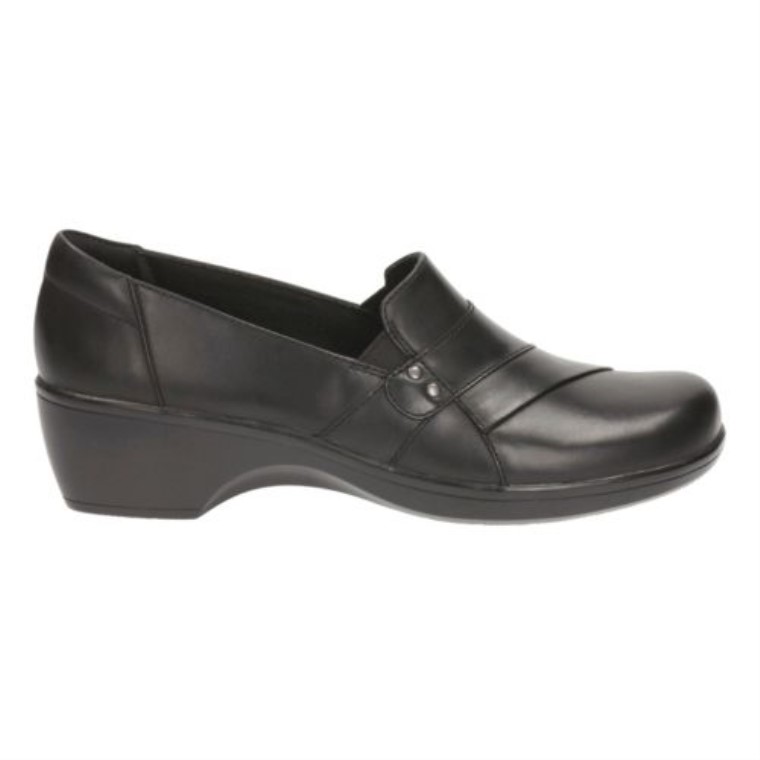 Cuero Negro Clarks Mayo Caléndula