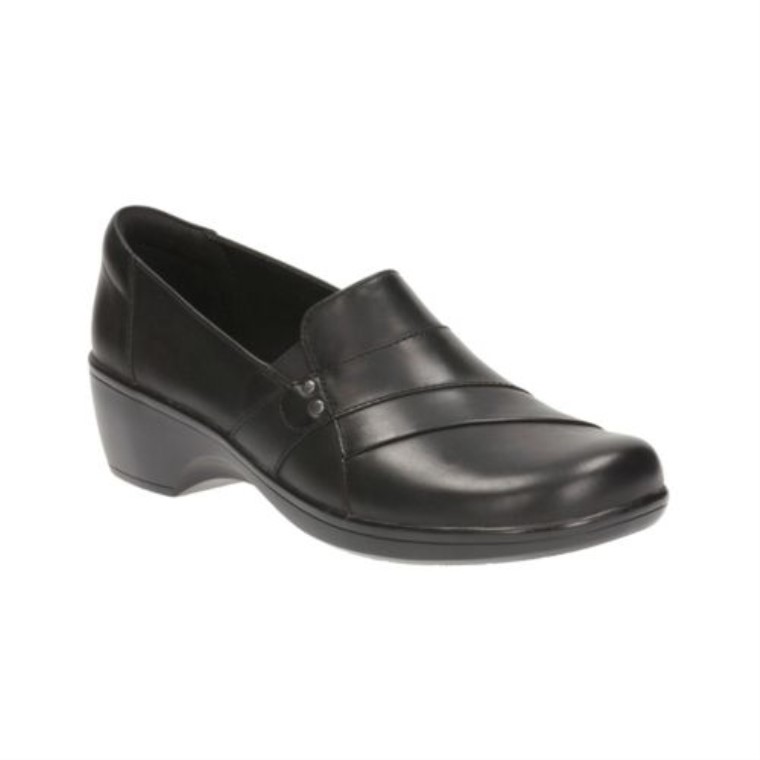 Cuero Negro Clarks Mayo Caléndula