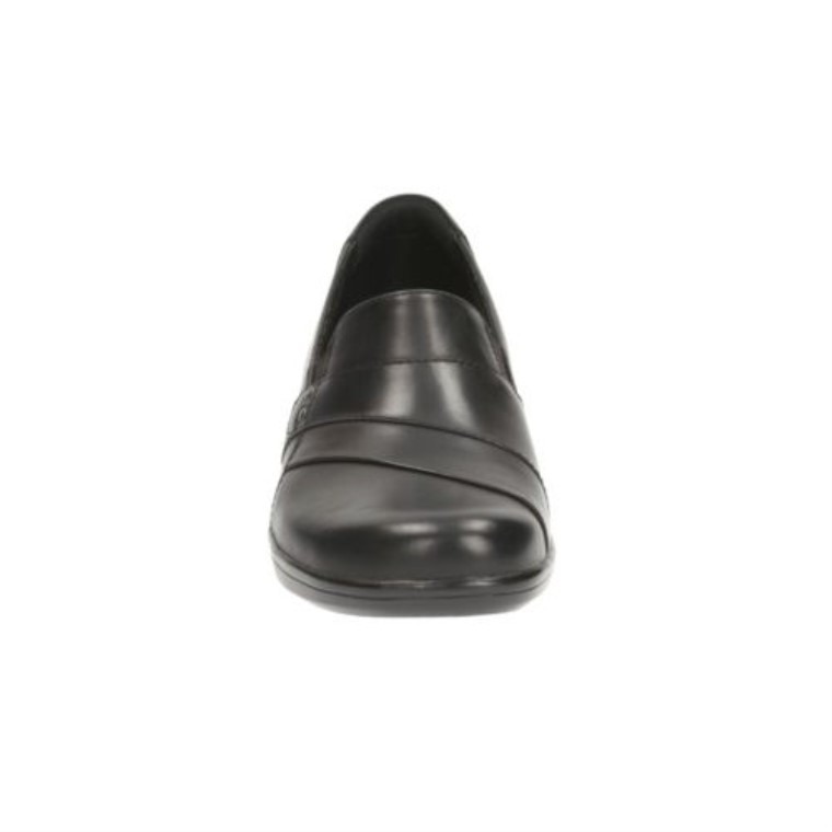 Cuero Negro Clarks Mayo Caléndula