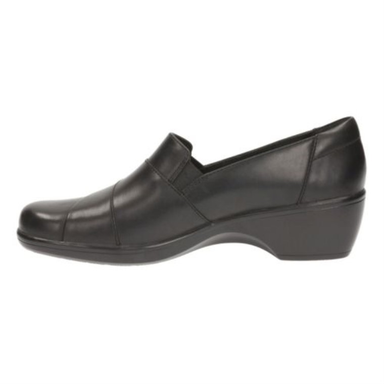 Cuero Negro Clarks Mayo Caléndula