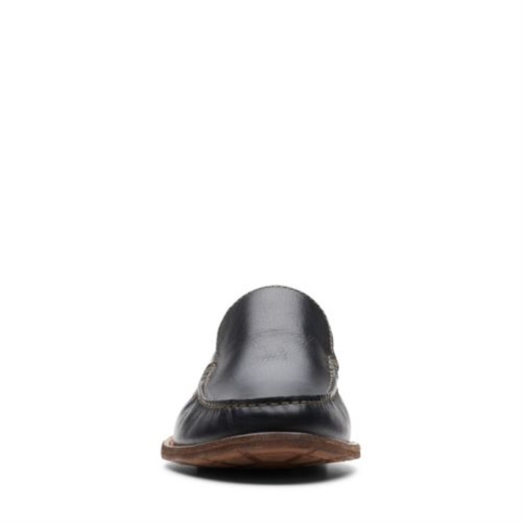 Cuero Negro Clarks Pace Barnes