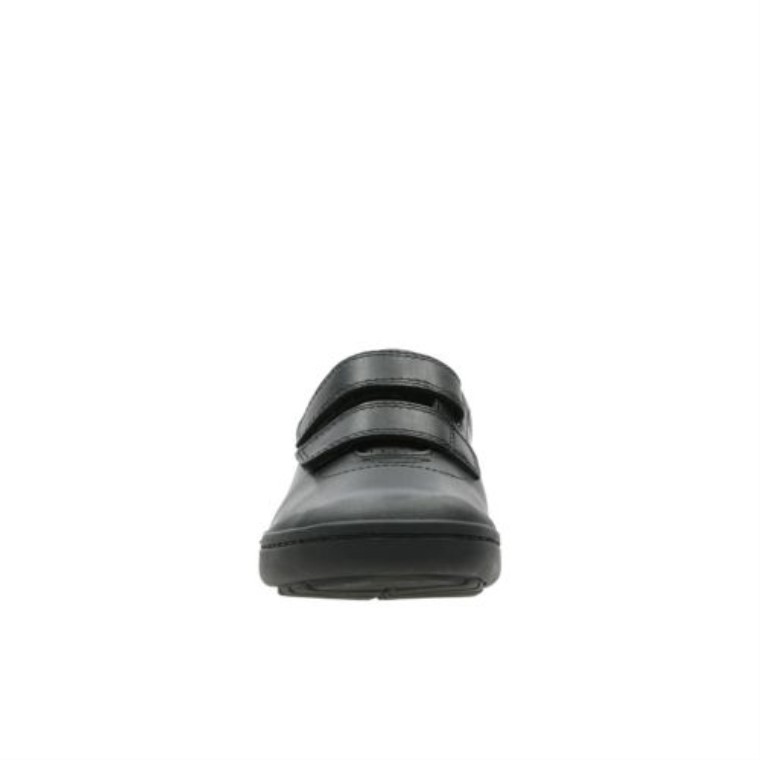 Cuero Negro Clarks Rock Play Inf G Fit