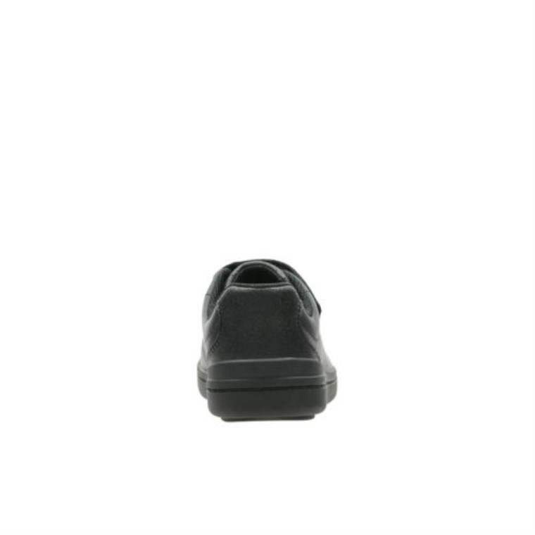 Cuero Negro Clarks Rock Play Inf G Fit