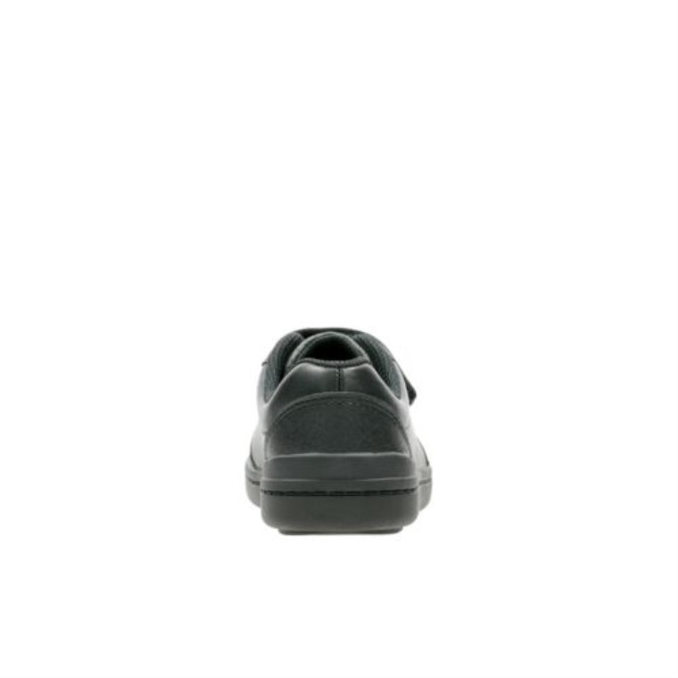 Cuero Negro Clarks Rock Verve Inf F Fit