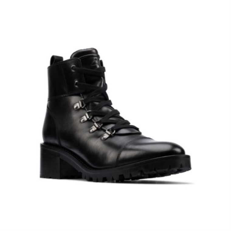 Cuero Negro Clarks Roseleigh Cielo