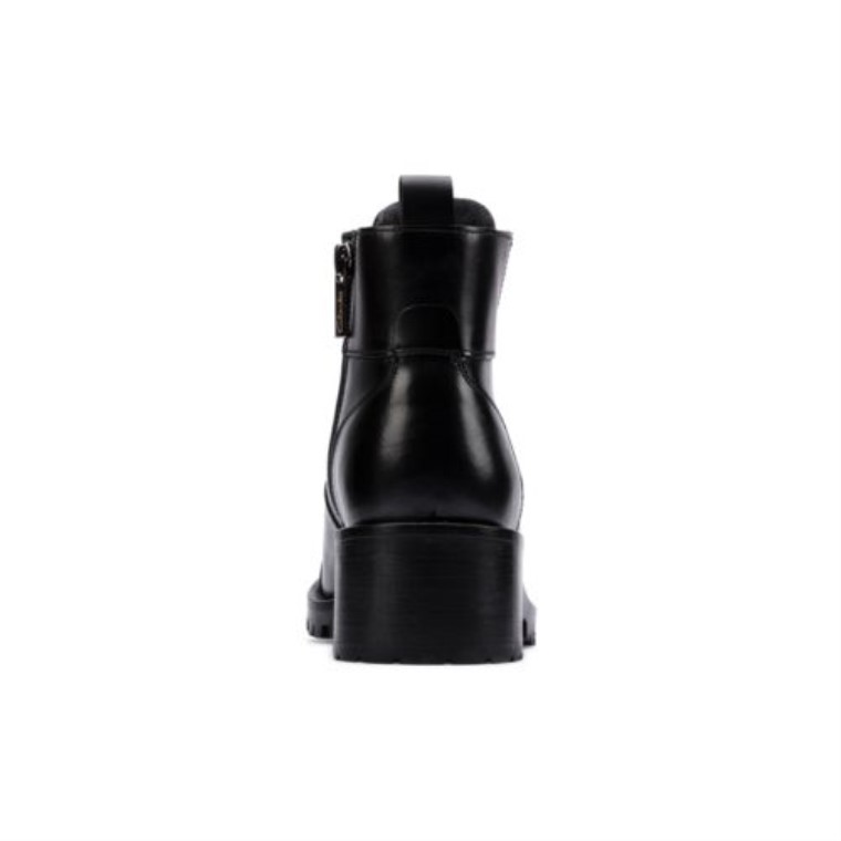 Cuero Negro Clarks Roseleigh Cielo