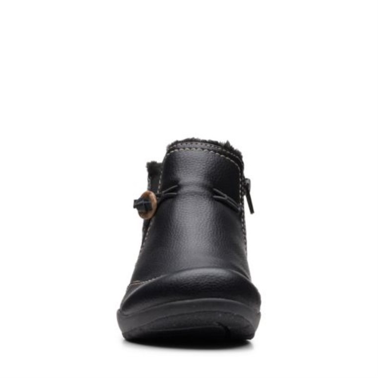 Cuero Negro Clarks Rosevilleaster