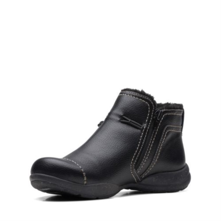 Cuero Negro Clarks Rosevilleaster