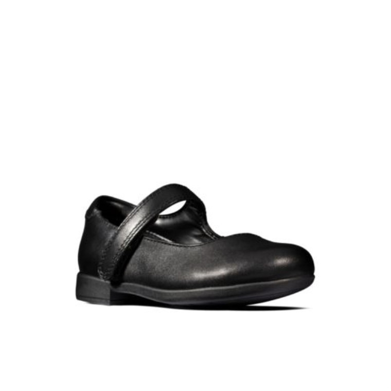 Cuero Negro Clarks Scala Pure Inf F Fit