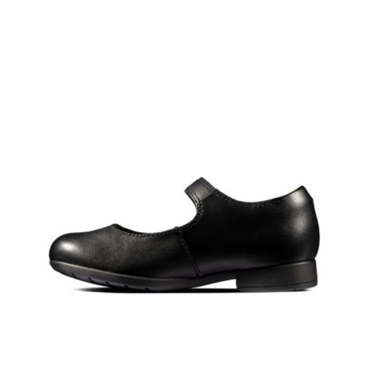 Cuero Negro Clarks Scala Pure Inf F Fit
