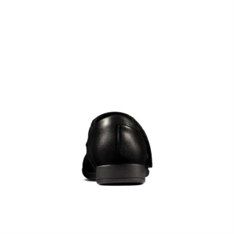 Cuero Negro Clarks Scala Pure Inf F Fit