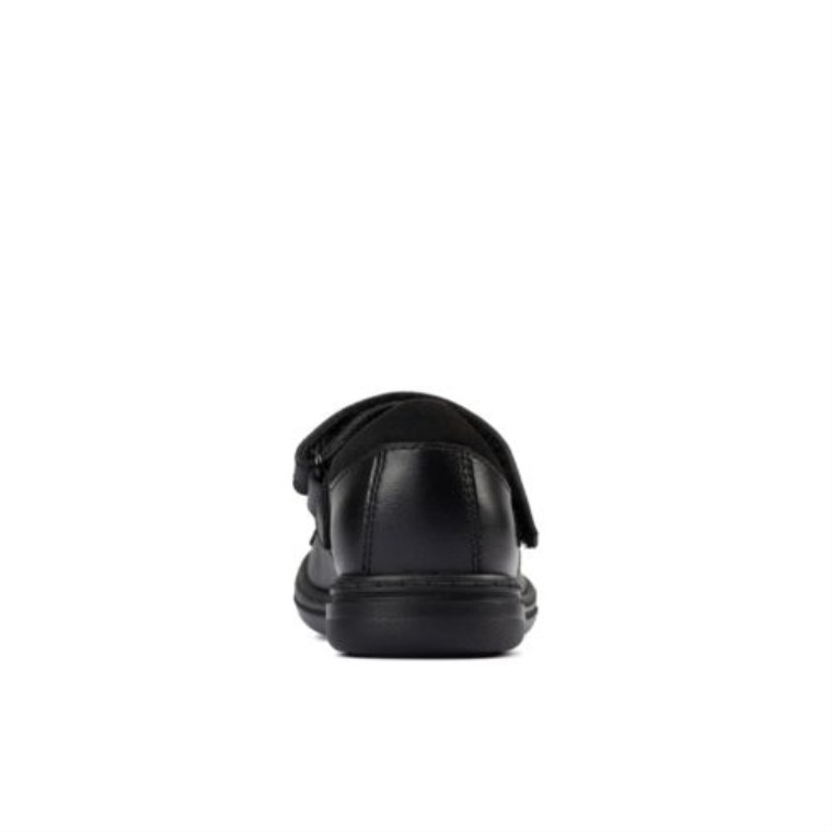 Scooter De Cuero Negro Clarks Jump Inf F Fit