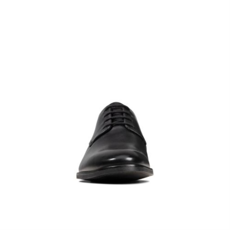 Cuero Negro Clarks Stanford Walk