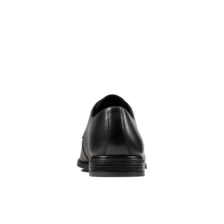 Cuero Negro Clarks Stanford Walk