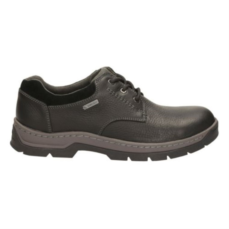 Cuero Negro Clarks Stantenwalk Gtx