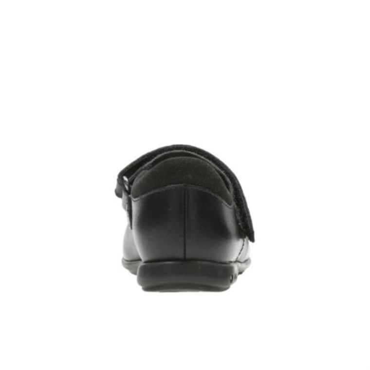 Cuero Negro Clarks Trixi Rose Inf F Fit