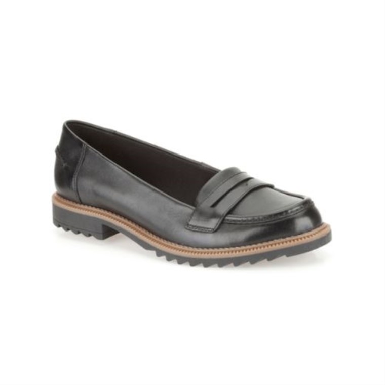 Cuero Negro Griff Milly Clarks